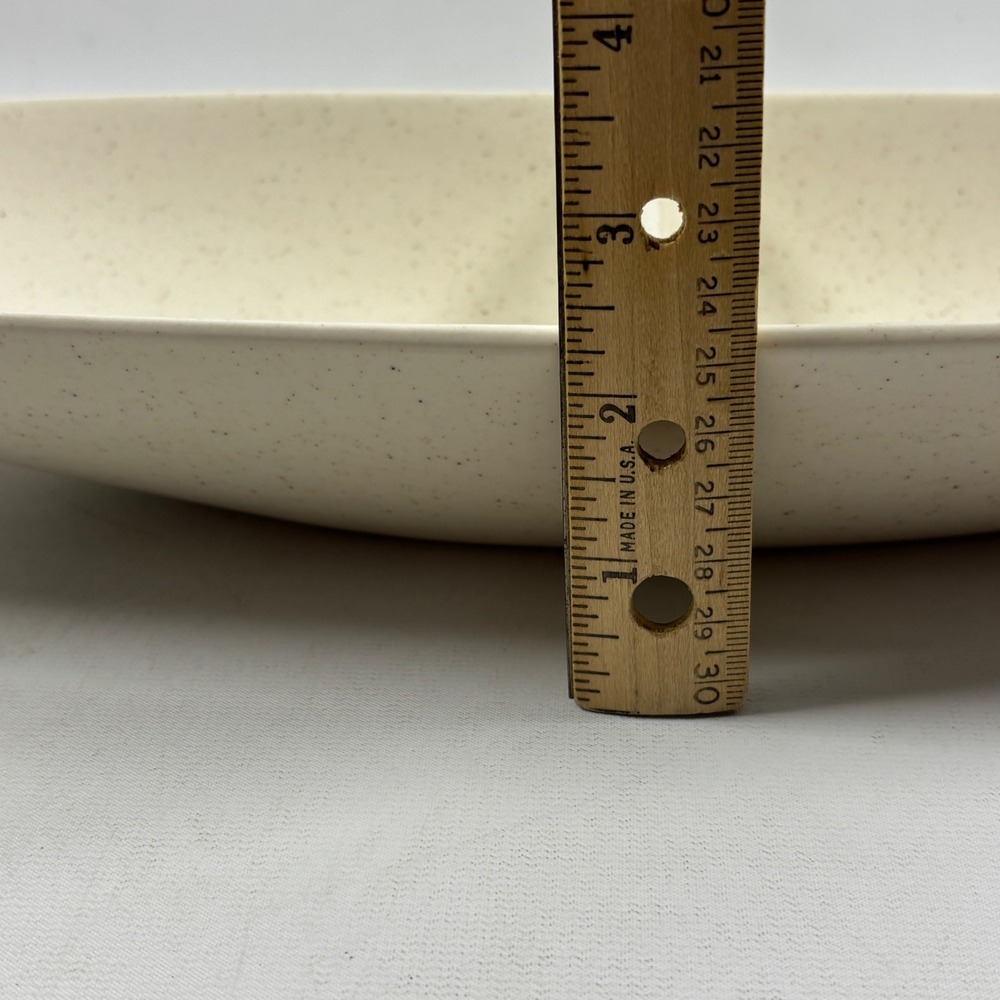 Vintage Navajo Metlox 16" Rectangular Divided Vegetable Bowl Serving Dish Relish - Picture 5 of 7